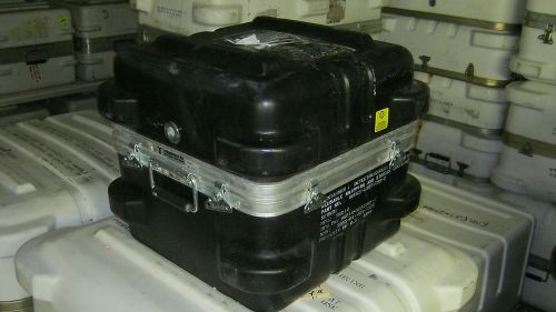 Thermodyne Shock Stop 19x19x17  Hinged Lid Plastic Shipping Storage Case Black