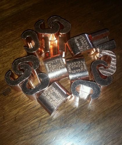 15 burndy yc26c2 copper crimpits, 1/0 sol-2/0 str x 8 sol-2 str             inb1 for sale