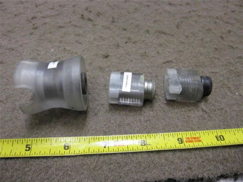 3 PC LOT DRILL GUIDE BUSHING &amp; EGG CUP AIRCRAFT TOOLING NEW