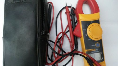 FLUKE 322 CLAMP METER with case Free S &amp; H