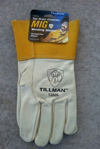 Tillman 1350 Cowhide MIG Gloves- Large