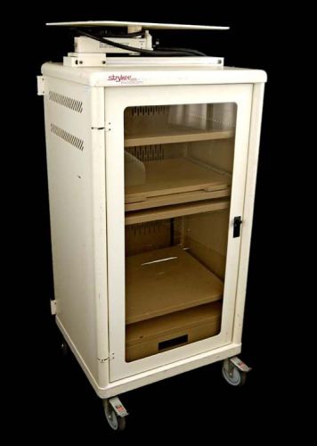 Stryker endoscopy 240-097-000 auxiliary video multi-specialty instrument cart for sale