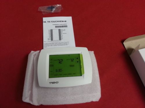 New thermostat - trend tr-touchview touch display controller thermostat for sale