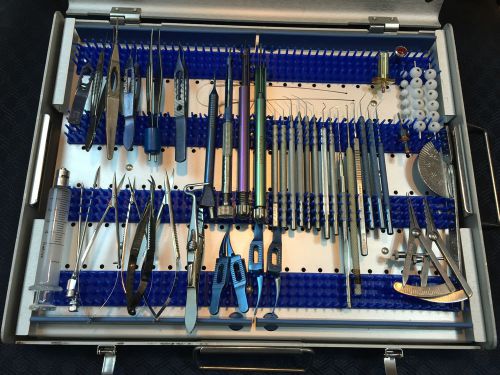 Bausch &amp; Lomb STORZ and KATENA OPHTHALMIC INSTRUMENTS Assortment with TRAY