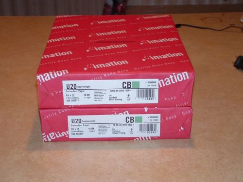 Imation Carbonless paper CB Green 8 1/2 X 11