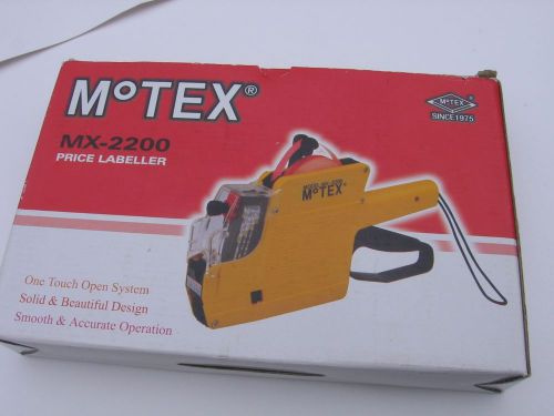 Motex Price Labeller MX-2200 Price Labeling Machine Store Pricer