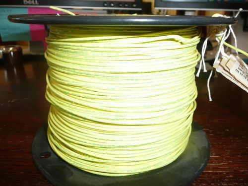 Atlas  UL1213-18-4  18Awg hookup wire Yellow TFE Silver/copper  Approx 800FT