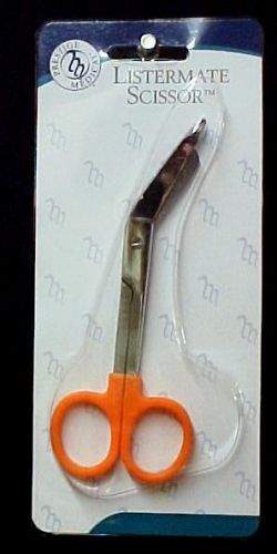 Prestige Listermate Bandage Scissors Shears Medical EMT EMS Orange 5.5 New