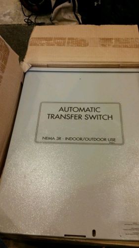Whole house generator  automatic transfer switch RN100A3
