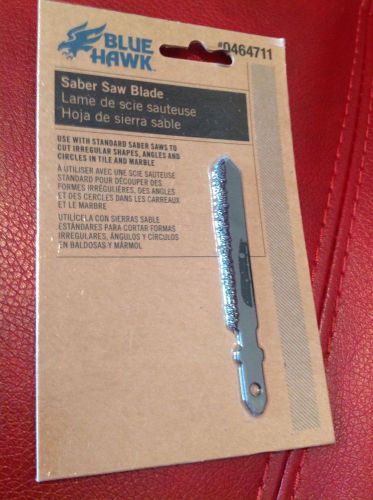 Tile and Marble Saber Saw Blade - Blue Hawk NEW In Package