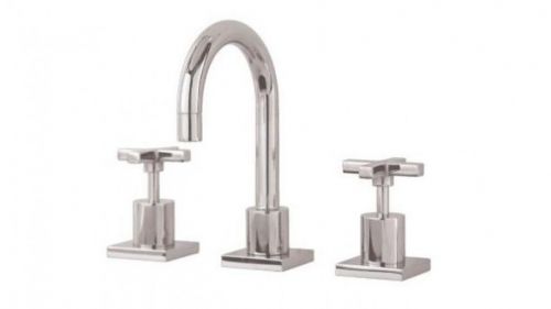 Linsol dom bathroom 3 basin sink or vanity tap set - jumper valve for sale