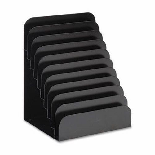 Mmf industries cashier pad rack, steel, 10 pockets, black (mmf267061004) for sale