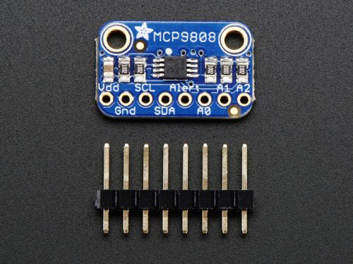 MCP9808 sensor module digital temperature converts I2C ±0.25°C  0.0625°C accurac