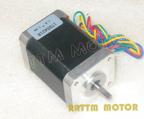 Military quality! nema17 cnc stepper motor 60mm/95 oz-in/ 1.8a military motor for sale