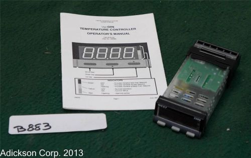 WEST INSTRUMENTS MODEL N2300 TEMPERATURE CONTROLLER &amp; MANUAL !!!           B883