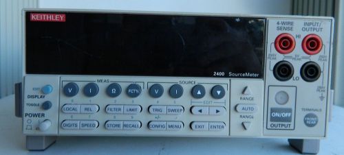 KEITHLEY 2400 SOURCE METER, CALIBRATED AND 90-DAY WARRANTY