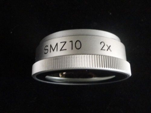 Nikon smz 10 2x microscope ring light adapter lens - mint in box  no.: 132 for sale