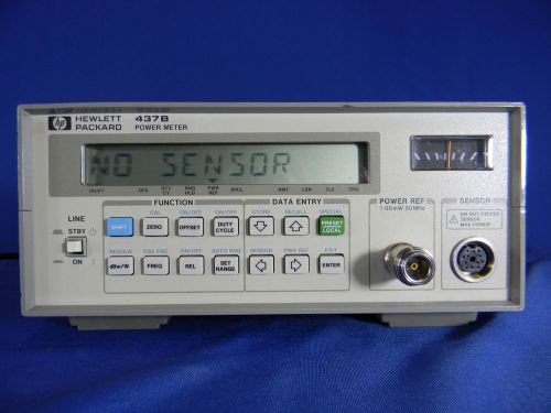 Agilent 437B 100 kHz to 110 GHz, Power Meter w/cable 30 Day Warranty