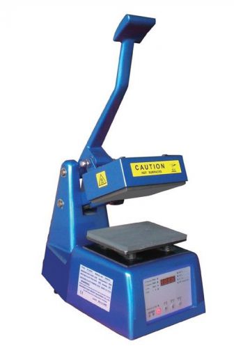 Mini  Manual Digital Heat Press Machine With 4&#034; x 6&#034; Working Size