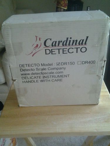 Cardinal Detecto -DR150 Digital  Receiving Scale New In Damaged Box
