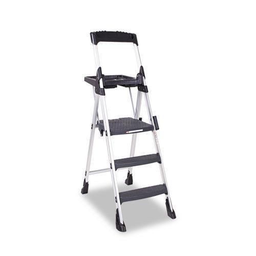 Cosco worlds greatest three-step folding step stool, - csc11003abl1 read for sale