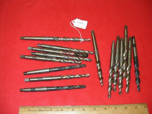 Lot of 15 counterbore drill bits #1 morse taper cdd-339 uzd 6.8/12 mm for sale