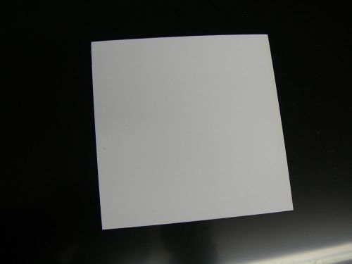 .020&#034; thick white polystyrene plastic sheet 12&#034; x 12&#034; light diffusing for sale