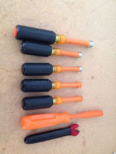 Klein insulated nut drivers for sale