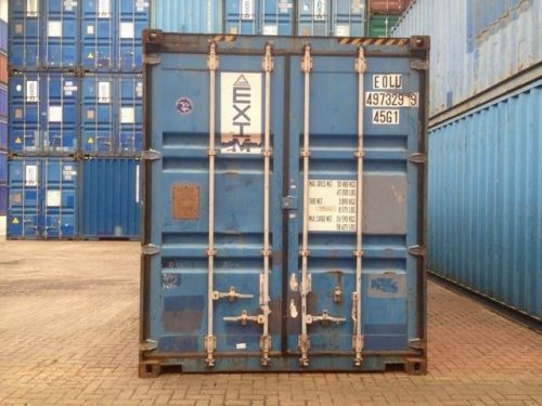 USED: 20&#039; ISO SHIPPING CONTAINER: WWT - Wind and Water Tight - Charleston, SC