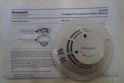 Honeywell intelligent photoelectric smoke detector xls-ps for sale