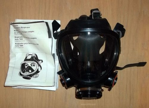 3m 7800s (l) full facepiece respirator  double flange faceseal series large for sale