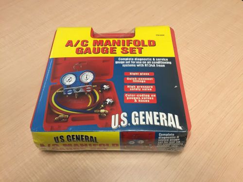 U.S. General AC Manifold Guage Set