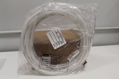 Parker 100&#039;, 3/8&#034; od, 0.62&#034; wall, 125psi, polyethylene tubing e-64-0100 *new* for sale