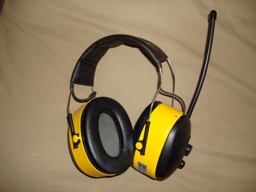 Peltor worktunes digital am/fm radio headphones hearing protection ear muffs for sale