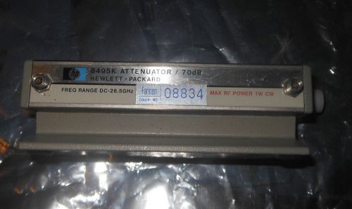 HP / Agilent Programmable Step Attenuator DC to 26.5 GHz 8495K