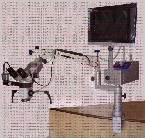 New design of portable dental microscope 5 step head with video camera &amp; monitor for sale