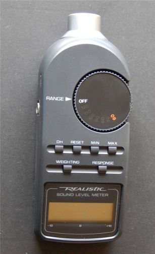 RadioShack 50-to-126dB Wide Range Digital Sound Level Meter 33-2055