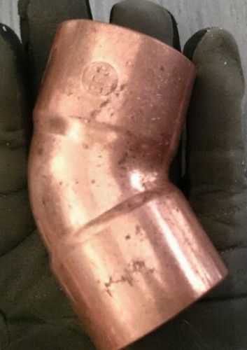 Elkhart copper pipe fitting - 1.5 inch 45 degree for sale