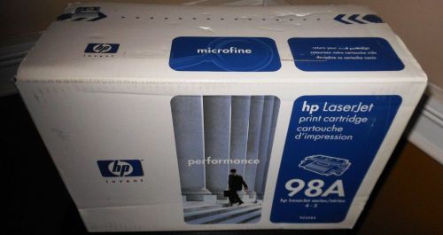 HP LaserJet 98A Black Print Cartridge in Retail Packaging - NEW OEM - Genuine!!