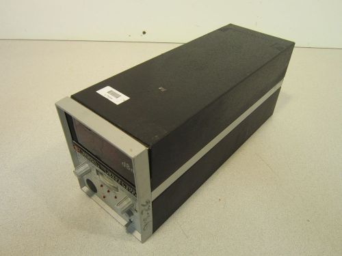 General Microwave Power Meter 475B, NSN 6625011474738, Powers On, 115/230 VAC