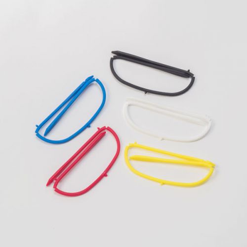 - assorted colors of folding frames for clear choice eye shields 100 pk for sale