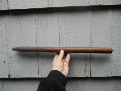 Ice carving tool wood handle parts only extra long