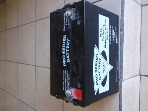 PHCC PRO SERIES B12-90 AGM Battery, 12 VDC, Max Amps 90