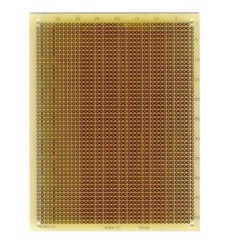 Datak 12-600 prototype board- phenolic board bare copper pc traces