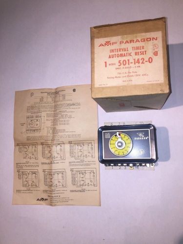 AMF Paragon 501-142-0 Interval Timer Automatic Reset