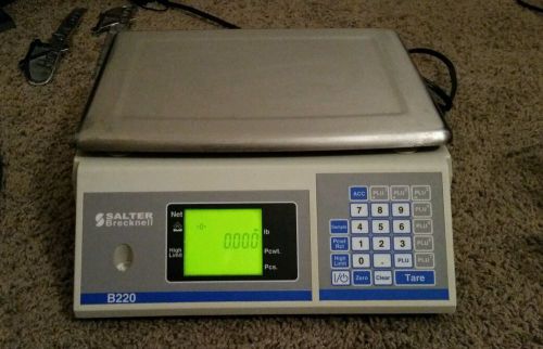 Salter Brecknell B220 60lb Capacity Scale x 0.002 Great Scale Make Offer