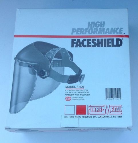Fibre-Metal by Honeywell High Performance Face Shield Assembly - F400 f-400