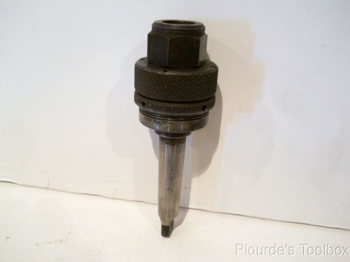 Used Lathe Floating Center Tool for DA100 Collet with Morse Taper #2, 6&#034; Length
