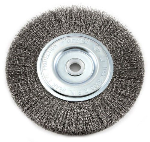 Forney 72747 wire bench wheel brush by forney ooo for sale