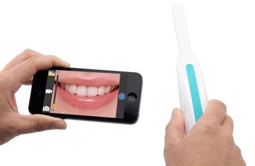 Wireless wi-fi intraoral camera 6 led lights free app control for ios + android for sale